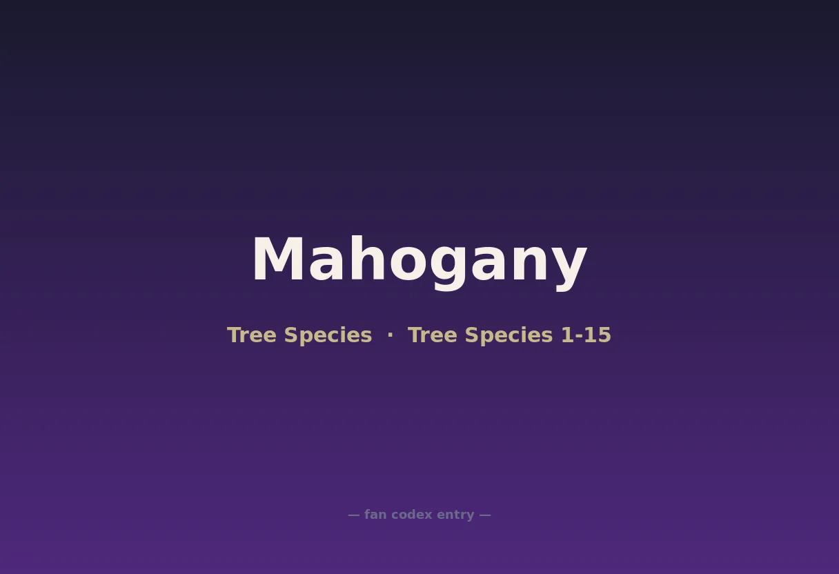 Mahogany